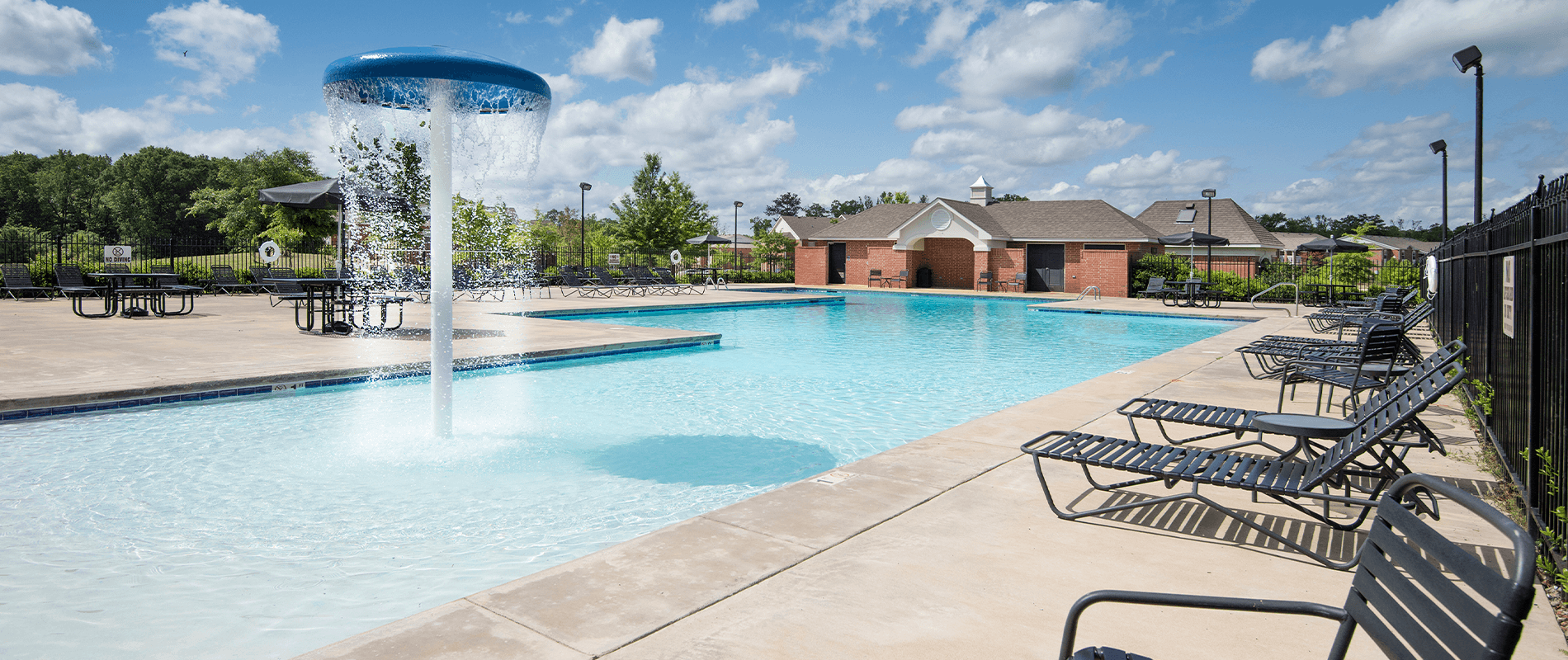 our apartments offer a swimming pool